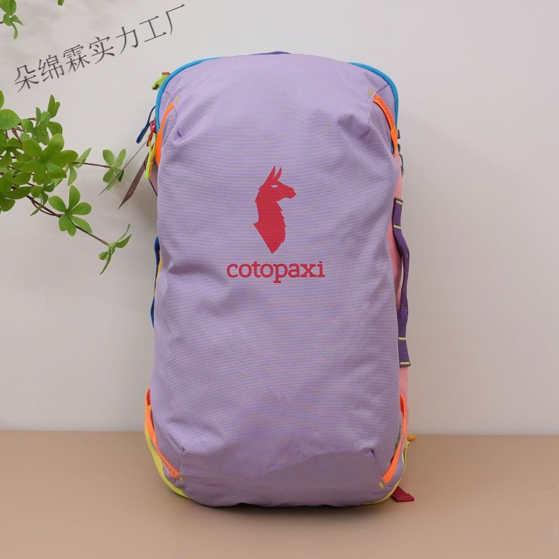 Hiking Backpack Waterproof - Водонепроницаемый рюкзак с цветными блоками для
