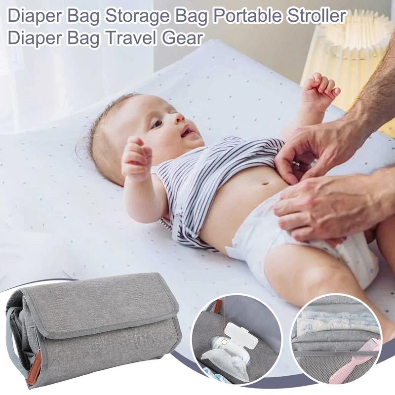 Backpack Diaper Bag - Маленькая сумка для подгузников, складная портативная