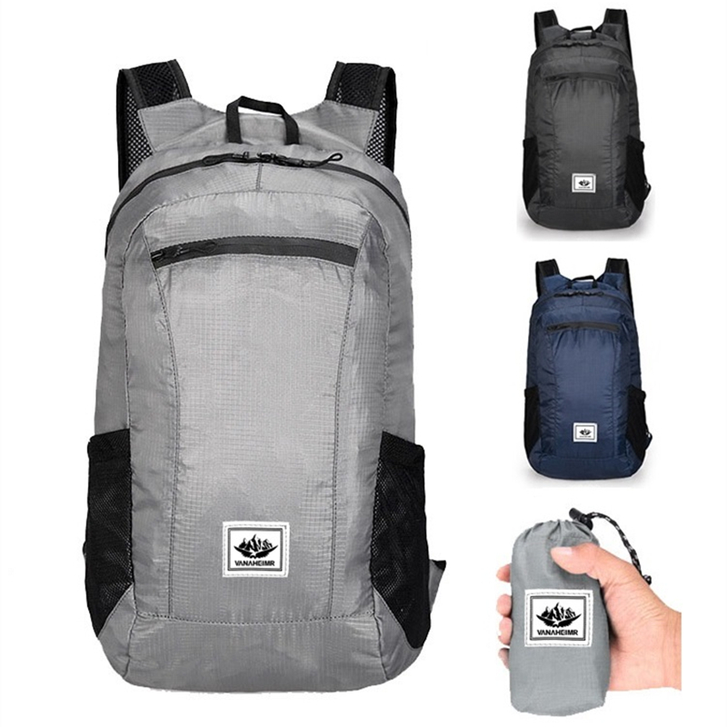 Водонепроницаемый складной рюк – обзор и цена Foldable Backpack Small