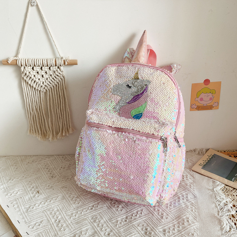 Рюкзак с пайетками в виде един – обзор и цена Fashion Backpack Women