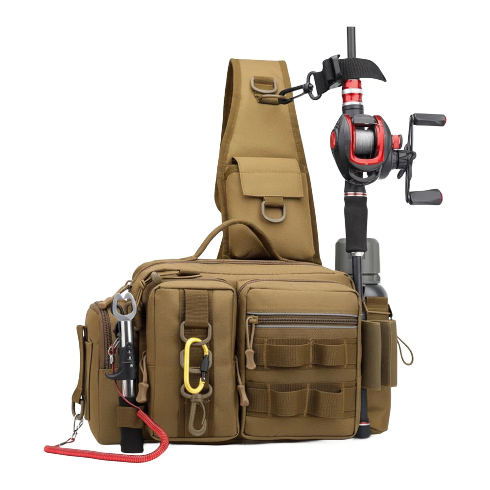 Рыболовный рюкзак с держателем – обзор и цена Hiking Backpack Waterproof