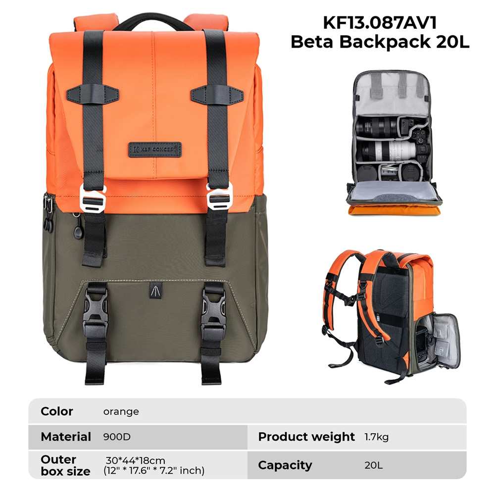 Рюкзак для фотоаппарата K&F CO – обзор и цена Rain Cover Backpack