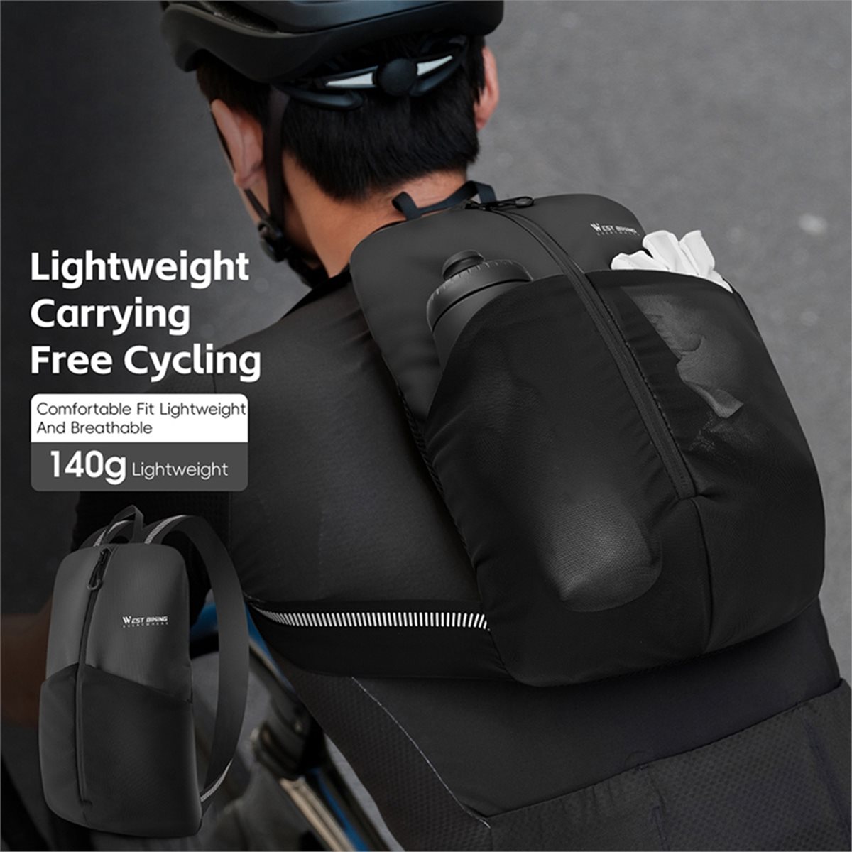 Велосипедный рюкзак A61P больш – обзор и цена Hiking Backpack Waterproof