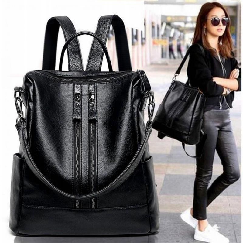 Женский рюкзак из мягкой кожи, – обзор и цена Mini Backpack Purse