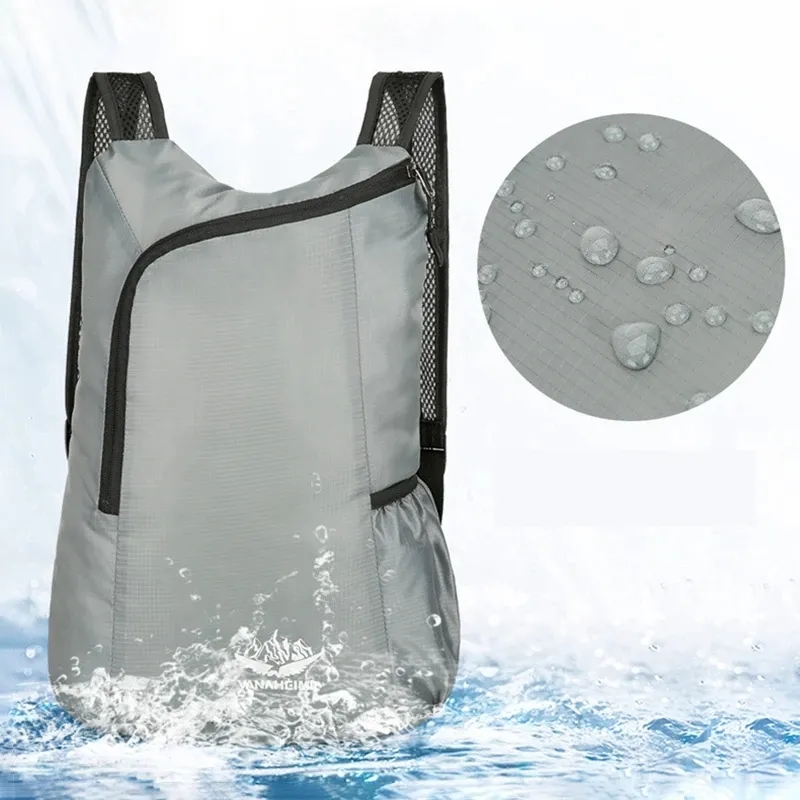 20л легкий уличный рюкзак унис – обзор и цена Foldable Backpack Small