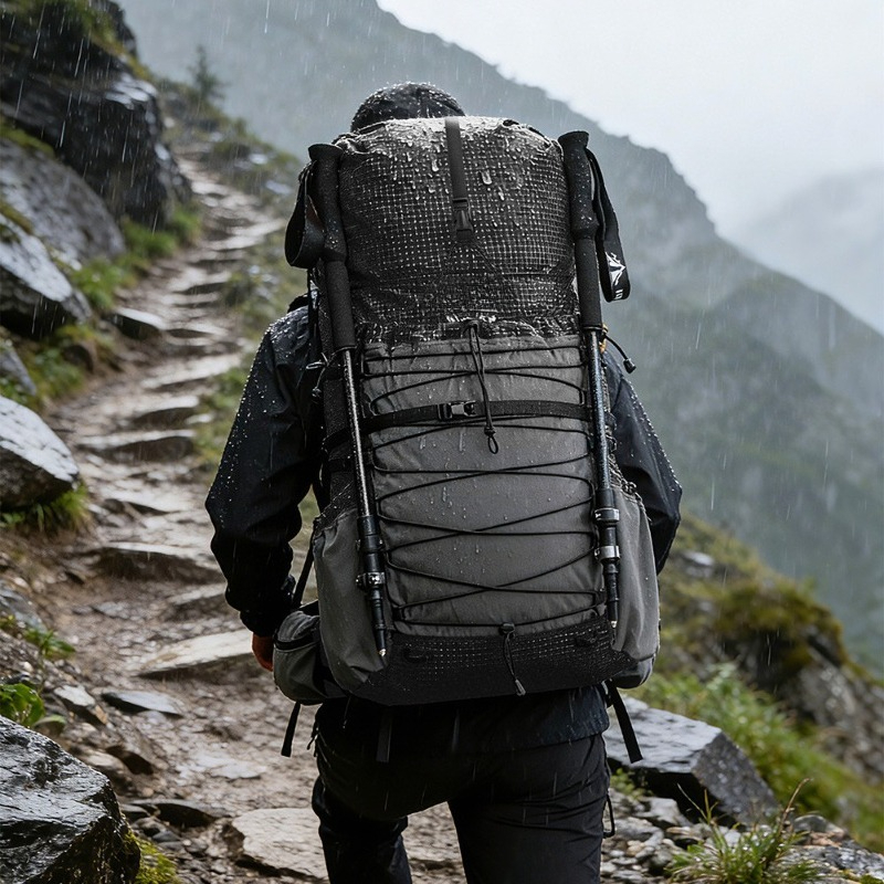 Легкий походный рюкзак с внутр – обзор и цена Rain Cover Backpack