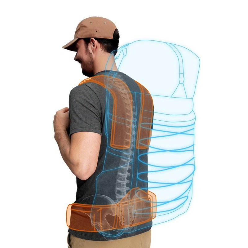 Легкий походный рюкзак с внутр – обзор и цена Rain Cover Backpack