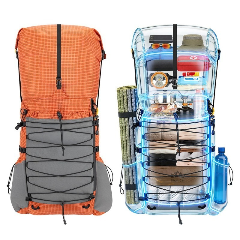 Легкий походный рюкзак с внутр – обзор и цена Rain Cover Backpack