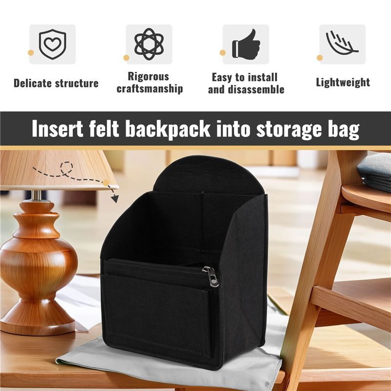 SEWS-фетровая сумка-органайзер – обзор и цена Backpack Insert Organizer
