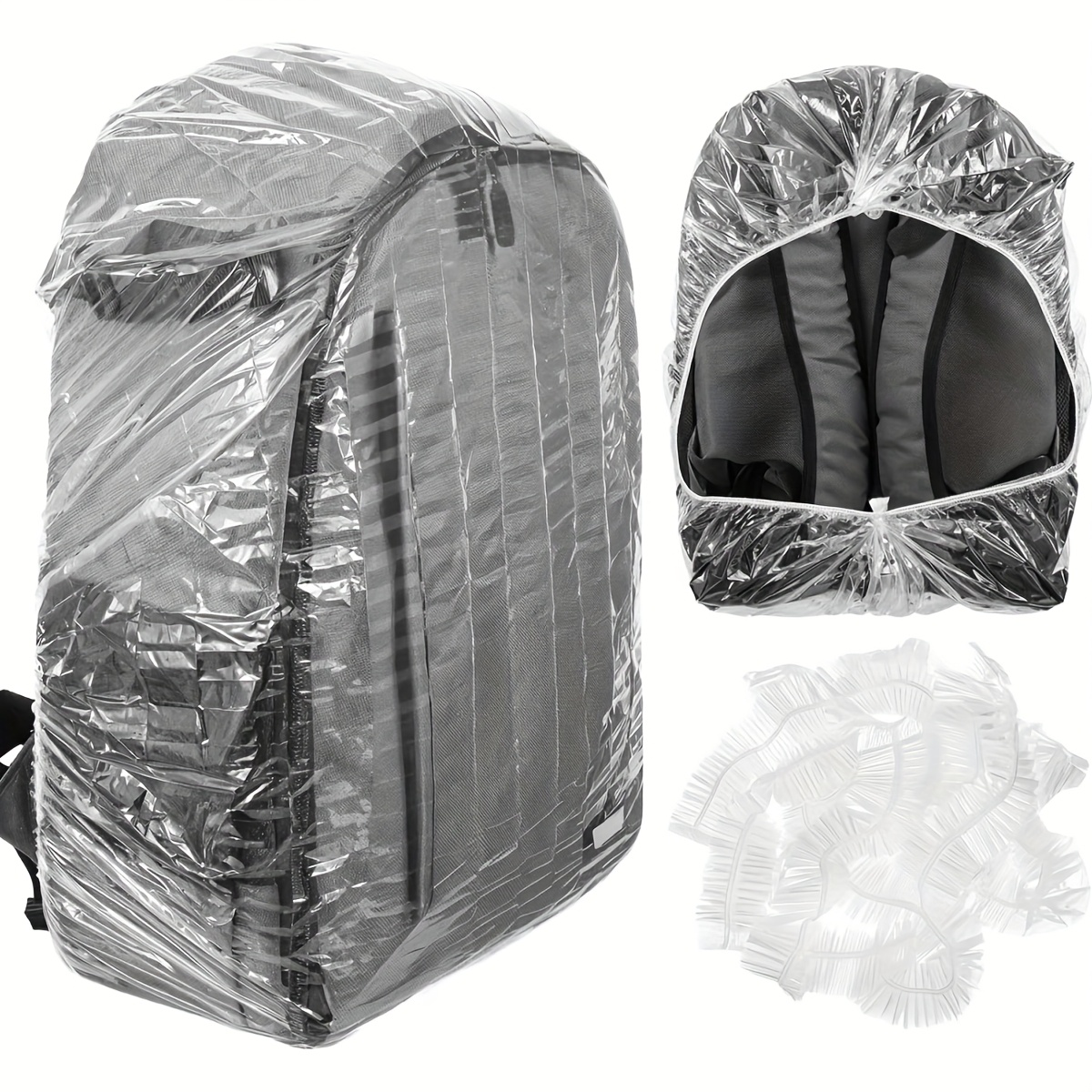 10 шт. эластичных одноразовых  – обзор и цена Rain Cover Backpack